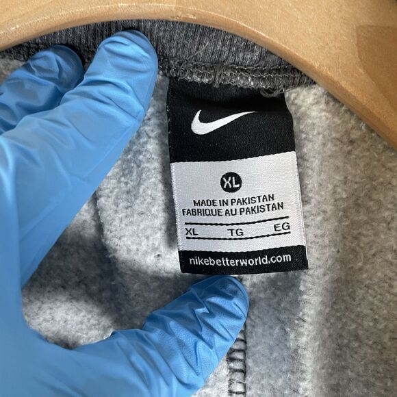 Nike Sweatpants Men's XL Activewear Gray Running Gym Jogging Training Drawstring - Picture 2 of 8